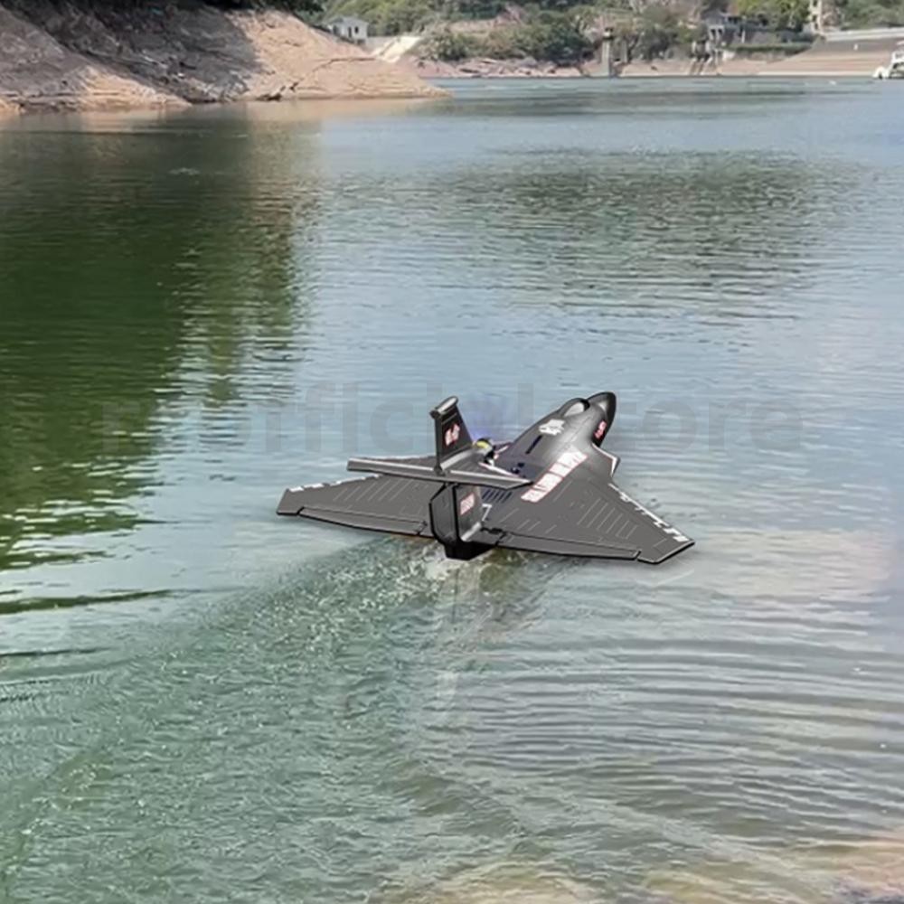 Xiaxiu Raptor H650 Sea Land Air 490mm Wingspan 2.4GHz 6CH Smart Balance EPP RC เครื่องบิน Warbird Fi