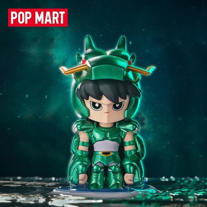 ของแท ้ POPMART POPMART Saint Seiya Series รูปกล ่ องลึกลับรูปตกแต ่ งอินเทรนด ์ เล ่ นตุ ๊ กตา ~2469 ~