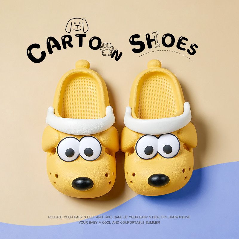 Cheerful Mario 14-22ซม รองเท้า sandal เด็ก การ์ตูน พื้นนุ่ม นองเท้าเด็ก ฤดูร้อน แฟชั่น รองเท้าแตะหมาเด็กผู้ชาย