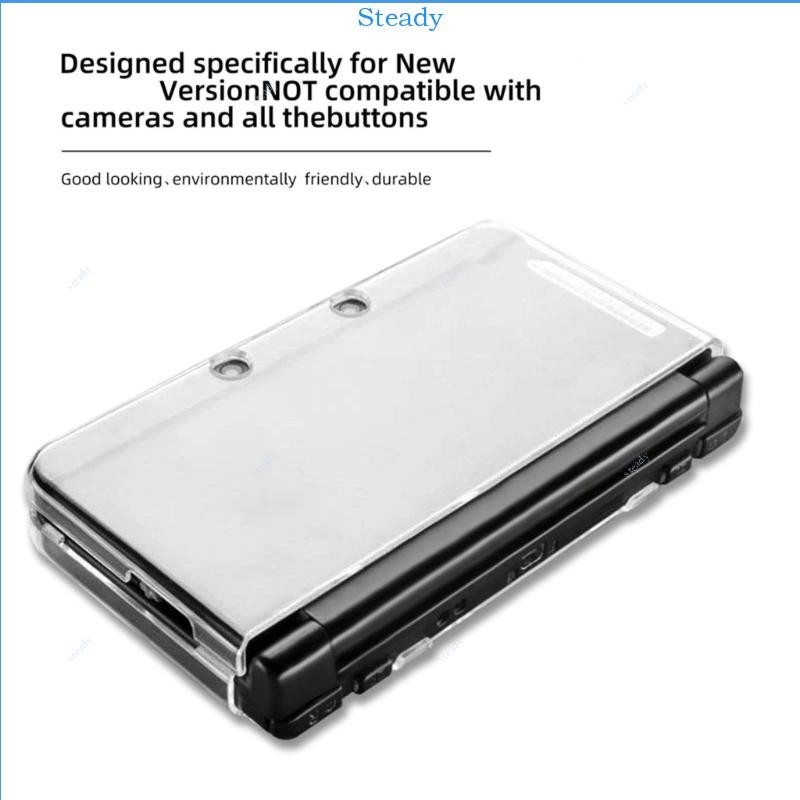 Steady Plastic Case Housing Full Coverage Case สําหรับ 3DS XL LL ใหม ่ 3DS