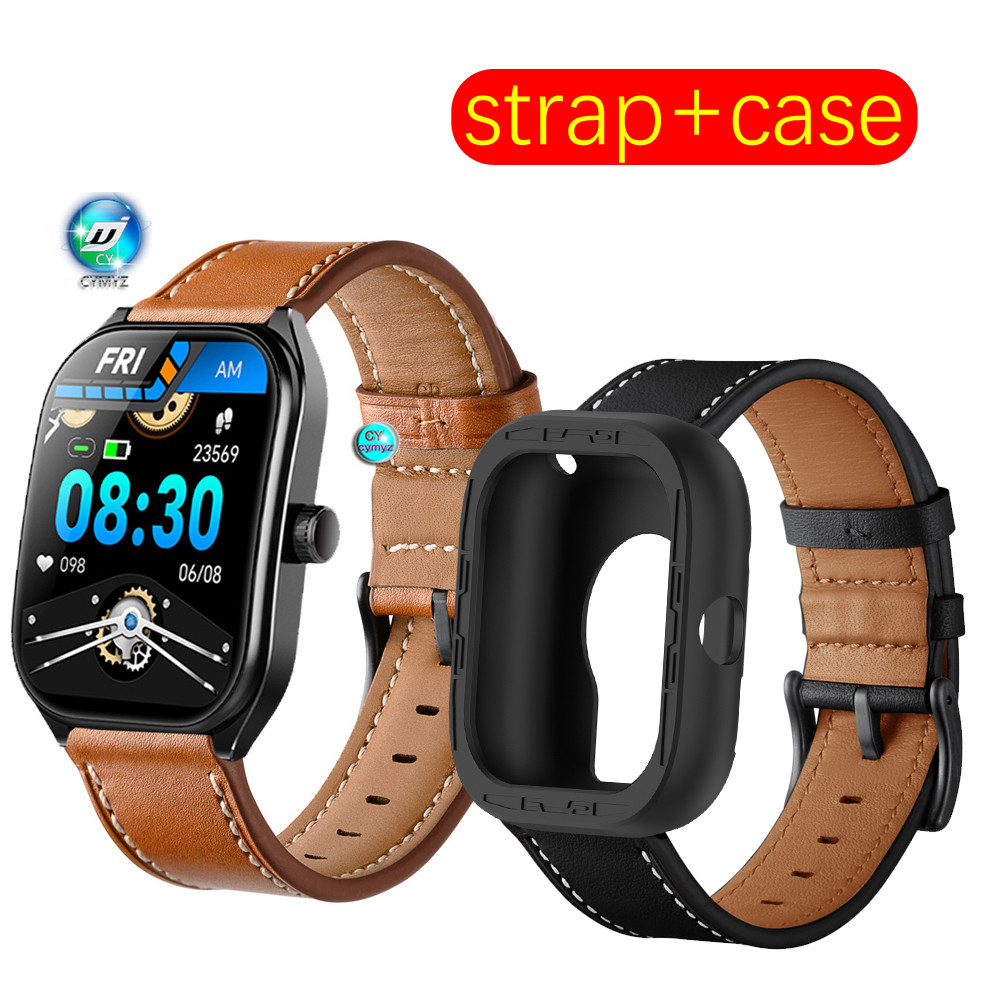 สําหรับ Aolon Curve สายหนัง Aolon Curve สายนาฬิกาอัจฉริยะ สายรัดข ้ อมือกีฬา Aolon Curve case ป ้ อง