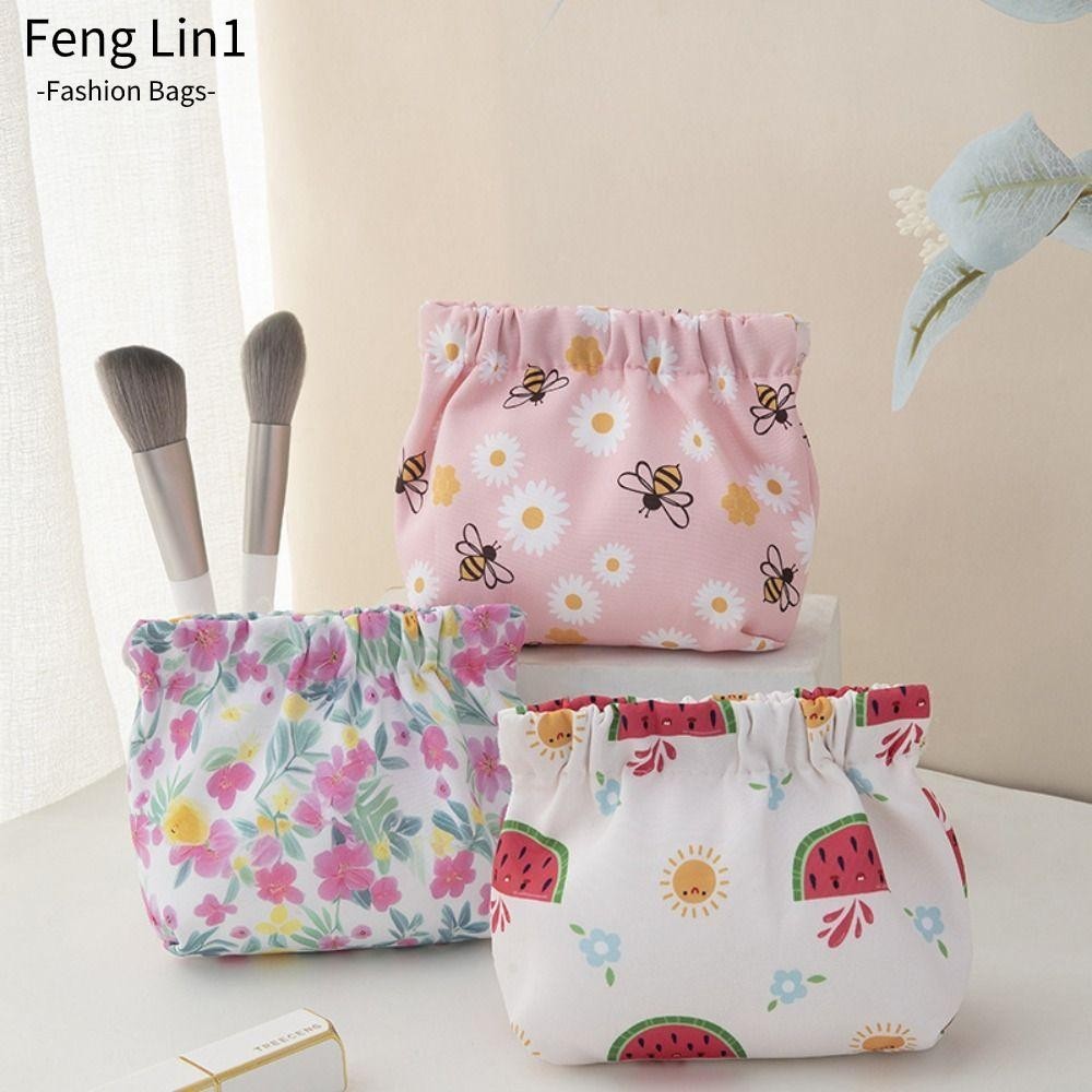 Fengling Shrapnel Bag, ผ ้ ากระเป ๋ าใส ่ เหรียญแบบพกพา , ถุงเก ็ บมินิปิดอัตโนมัติ