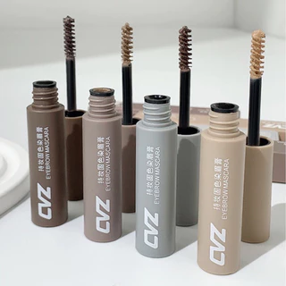 W-04🌟Cvz&novo มาสคาร่าคิ้วแบบครีม พร้อมแปรงปัดคิ้ว ขนคิ้วเรียงสวยแบบธรรมชาติ กันน้ํา กันเหงื่อ ติดทนนาน Eyebrow Cream