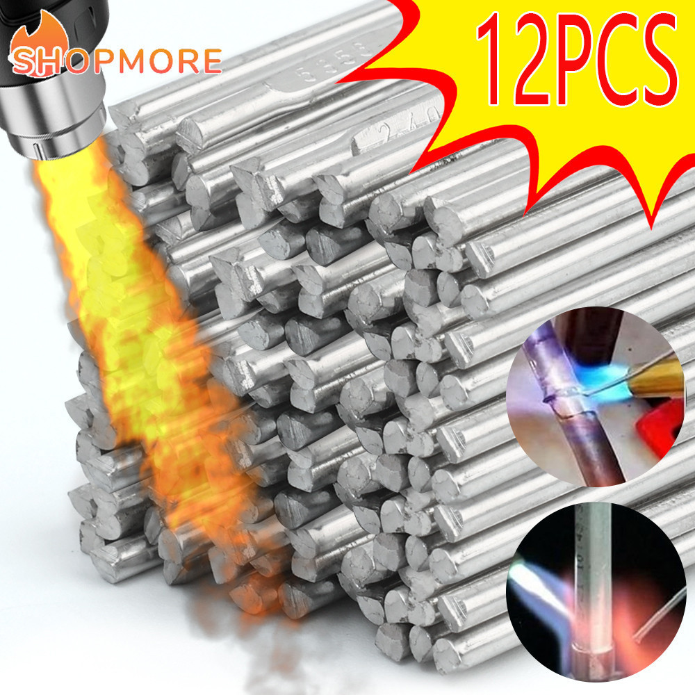 10/12 ชิ้นแท่งเชื่อมอลูมิเนียมละลายอุณหภูมิต่ํา-Universal Silver Weld Cored Wire-ประสานซ่อมหลุมอุปกรณ์ซ่อม