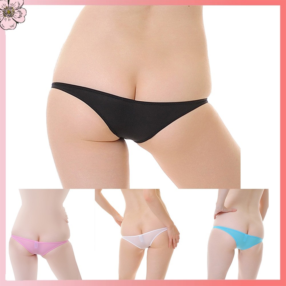 Vot Sheer Thongs Knickers กางเกงผู้หญิงเซ็กซี่ดูผ่านกางเกง G-string ชุดชั้นใน
