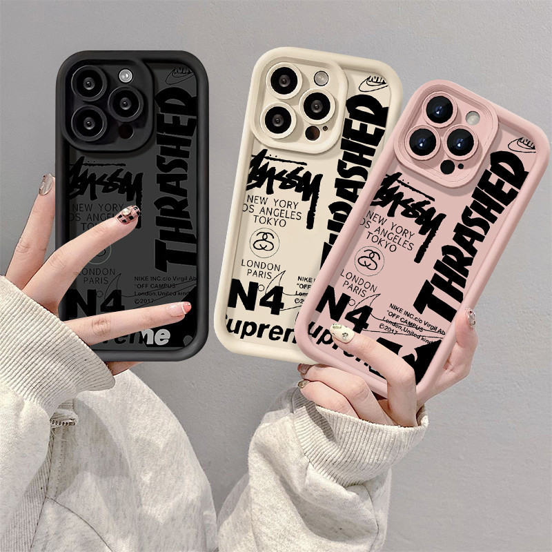 คู่รักอินเทรนด์แบรนด์ สู้เคส VIVO Y17 Y22 Y12i Y21 Y12s Y15 Y20 Y02 Y21s Y15s Y16 Y17s Y36 Y27 Y78 Y12 Y91 Y22s V27