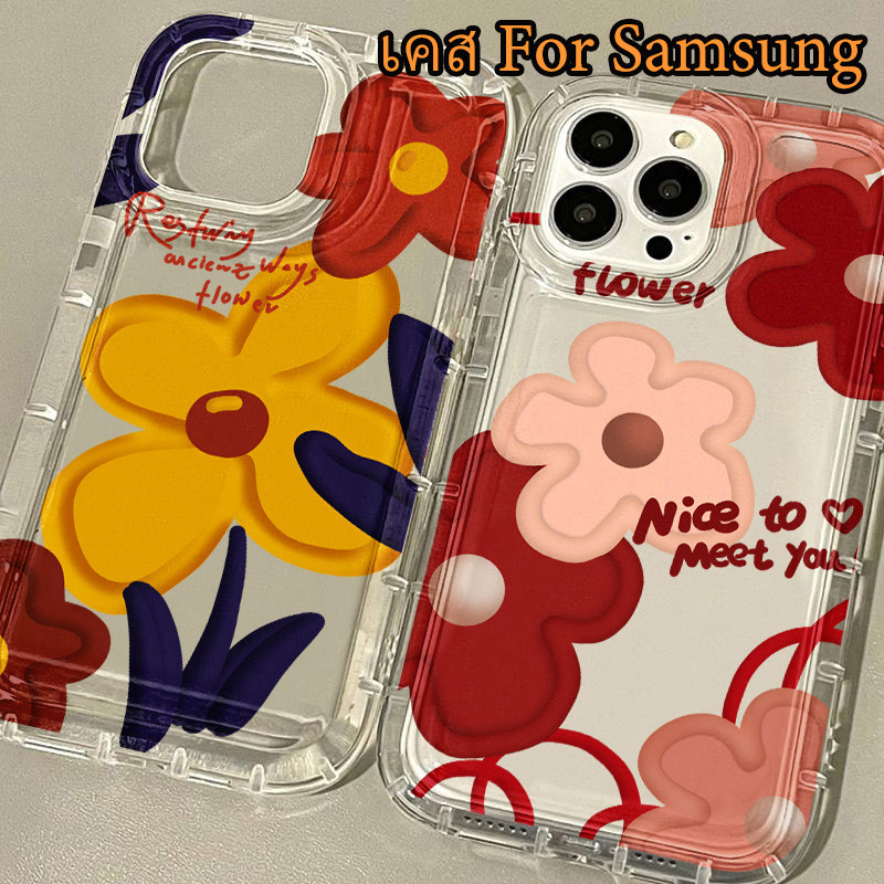 เคสใส TPU เคส For Samsung A55 S24 S23 Ultra A54 A05 S A15 A12 A22 A34 A52S A52 A14 A20 A03 A02 A50S A24 S22 FE Plus A25