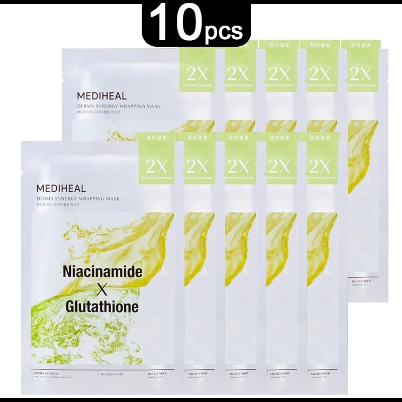 Mediheal Derma Synergy Wrapping Mask Sheet - Blemish 10P