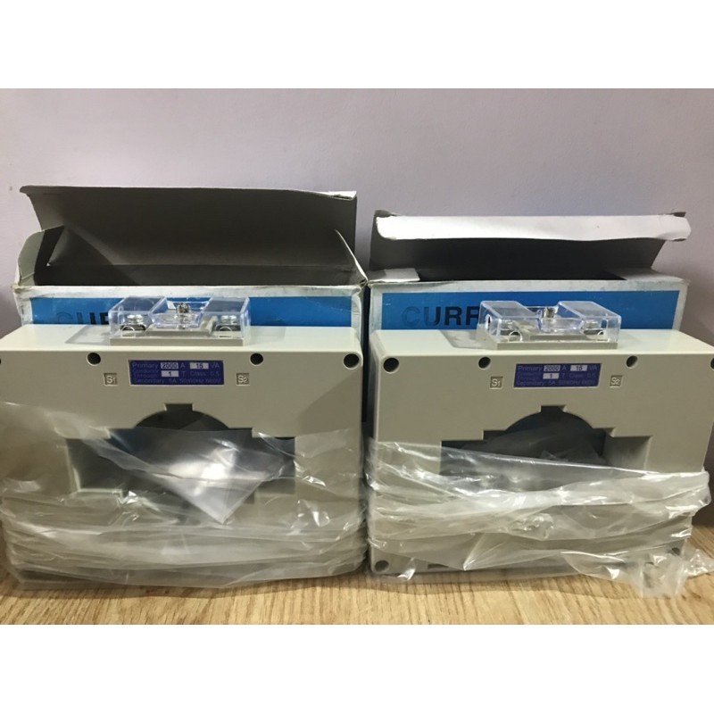 อัตราส่วนการวัดหม้อแปลงกระแส 2000/5A, 15VA, Class 0.5