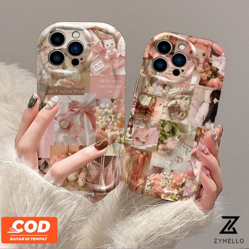 เคส OPPO A3X A3 PRO A80 A60 A79 A38 A18 A57 A58 A98 A78 A17K A55 A54 A16 A15 A77 A74 A93 A92 A12 A3S A5S A53 A76 A7 A53 A7 A53 A5S A7 A53 A5S A53 A76 ตุ๊กตาโทรศัพท์มือถือTPUแฟชั่น