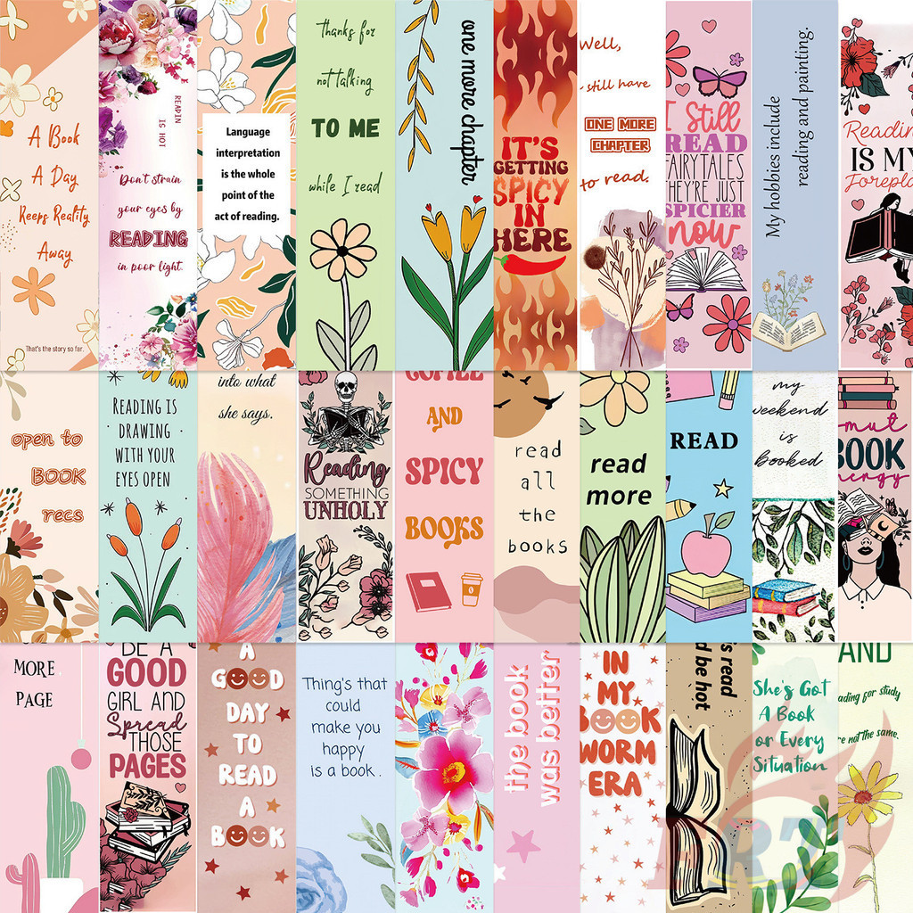 30ชิ้น/เซ็ต ❤ Reading Good Books - ที่คั่นหนังสืออ่านหนังสือฉันรัก ❤ หนังสือแฟชั่น เครื่องหมาย ของ หน้า เครื่องเขียน อุปกรณ์การเรียน สํานักงาน