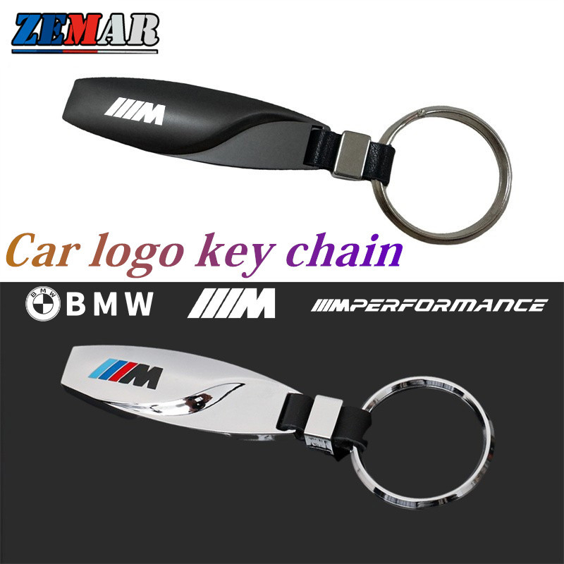 Bmw M Power พวงกุญแจรถยนต์ ปลอกกุญแจรถยนต์ คลิปกุญแจรถจักรยานยนต์ for BMW G20 F10 E46 F30 E39 G30 E60 E90 X1 E84 645ci E63 E36 E30 X3 F25 X3 G01 X1 F48 F32 F34 E92 G22 F44 IX3 I4 IX