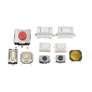 TC-2 Box 100pcs ชุดปุ่มกด 100ชิ้น 10แบบ แบบละ 10ชิ้น SMD Push button switch Touch switch kit วงจรอิเล็กทรอนิกส์ Elect...