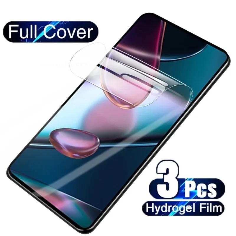 3 ชิ้น 3D Full Cover HD Clear Soft Hydrogel ฟิล์ม Anti Blue Light โทรศัพท์ป้องกันหน้าจอสําหรับ Gione