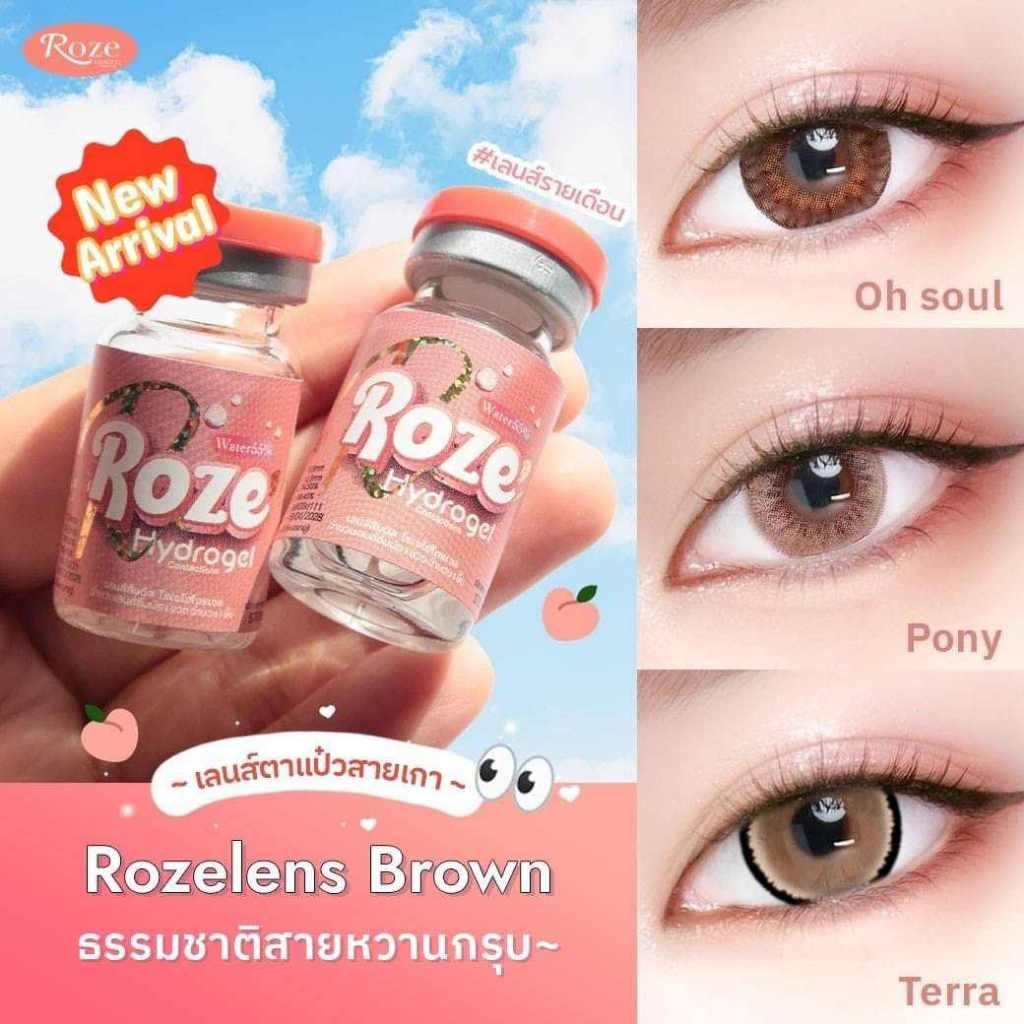 คอนแทคเลนส์ แฟชั่น สายตาปกติ 0.00 terra pony oh soul EDM Dreamma ชนิดนิ่ม รายเดือน