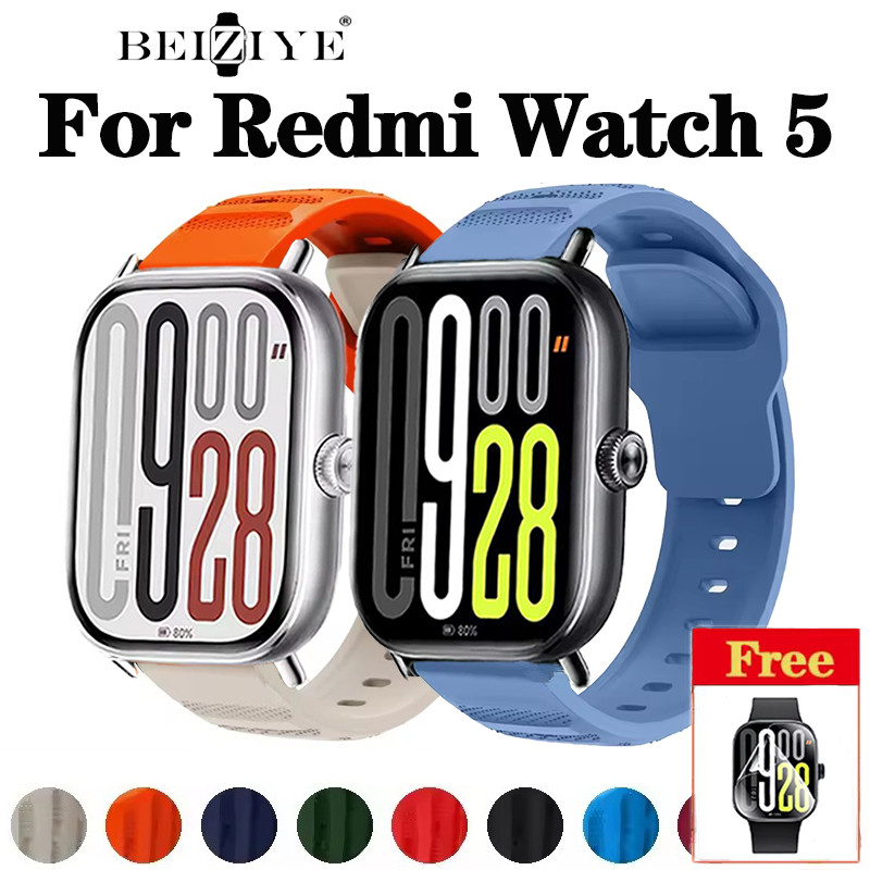 สายซิลิโคนสําหรับ Xiaomi Redmi Watch 5 สร้อยข้อมือ Quick Release เข็มขัดสําหรับ Redmi Watch 4 สมาร์ทวอท์ชสร้อยข้อมืออุปกรณ์เสริม