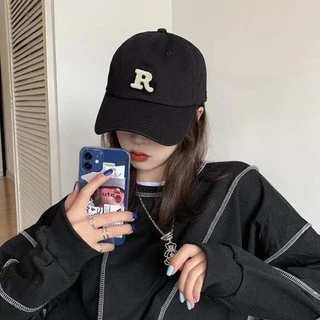 หมวกเบสบอลตัวอักษรปักลายเกาหลีคุณภาพสูงหมวกเบสบอลกลางแจ้งแบบสบาย ๆ อเนกประสงค์ไม่ จำกัด เพศ (เลือกได้ 10 สี) G2886