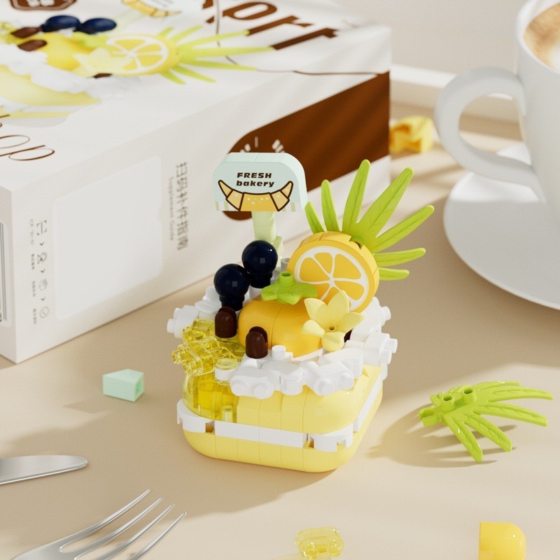 🍮 ตัวต่อขนมหวานสมจริง สนุกเพลิดเพลินไปกับการประกอบ - รูปที่ 4