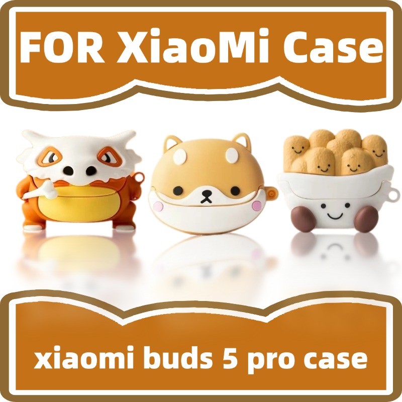 สําหรับ xiaomi Buds 5 pro กันกระแทกหูฟังฝาครอบ xiaomi Buds 5 pro ฝาครอบซิลิโคนกันกระแทก