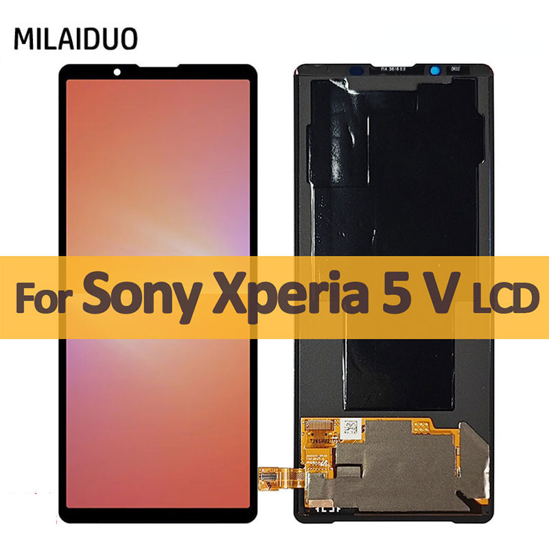 6.1 "LCD สําหรับ Sony Xperia 5 V จอแสดงผล LCD XQ-DE54 Touch Screen Digitizer Assembly