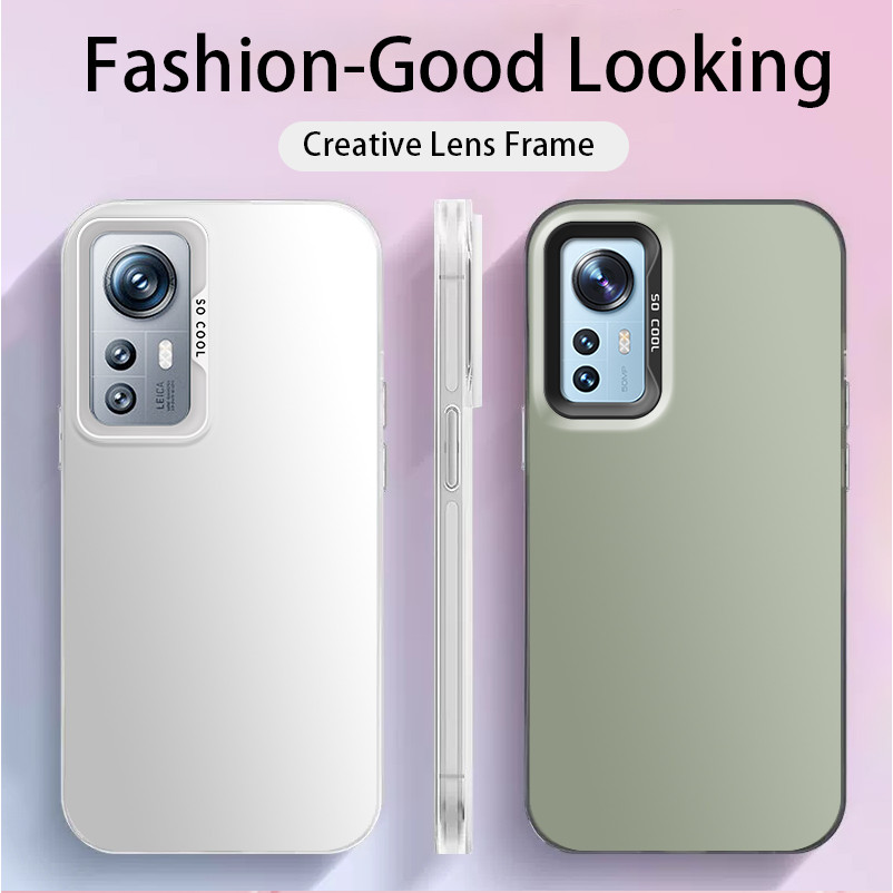 สําหรับ เสี่ยวหมี่ Xiaomi 12 , คุณภาพสูงเคลือบรู้สึกป้องกันการตกเคสโทรศัพท์ ฉันดี