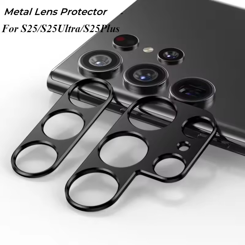 3D Camera Lens Cover For Samsung Galaxy S25 Ultra S25+ s24 Plus S25u Back Camera Protector Lens Ring Film