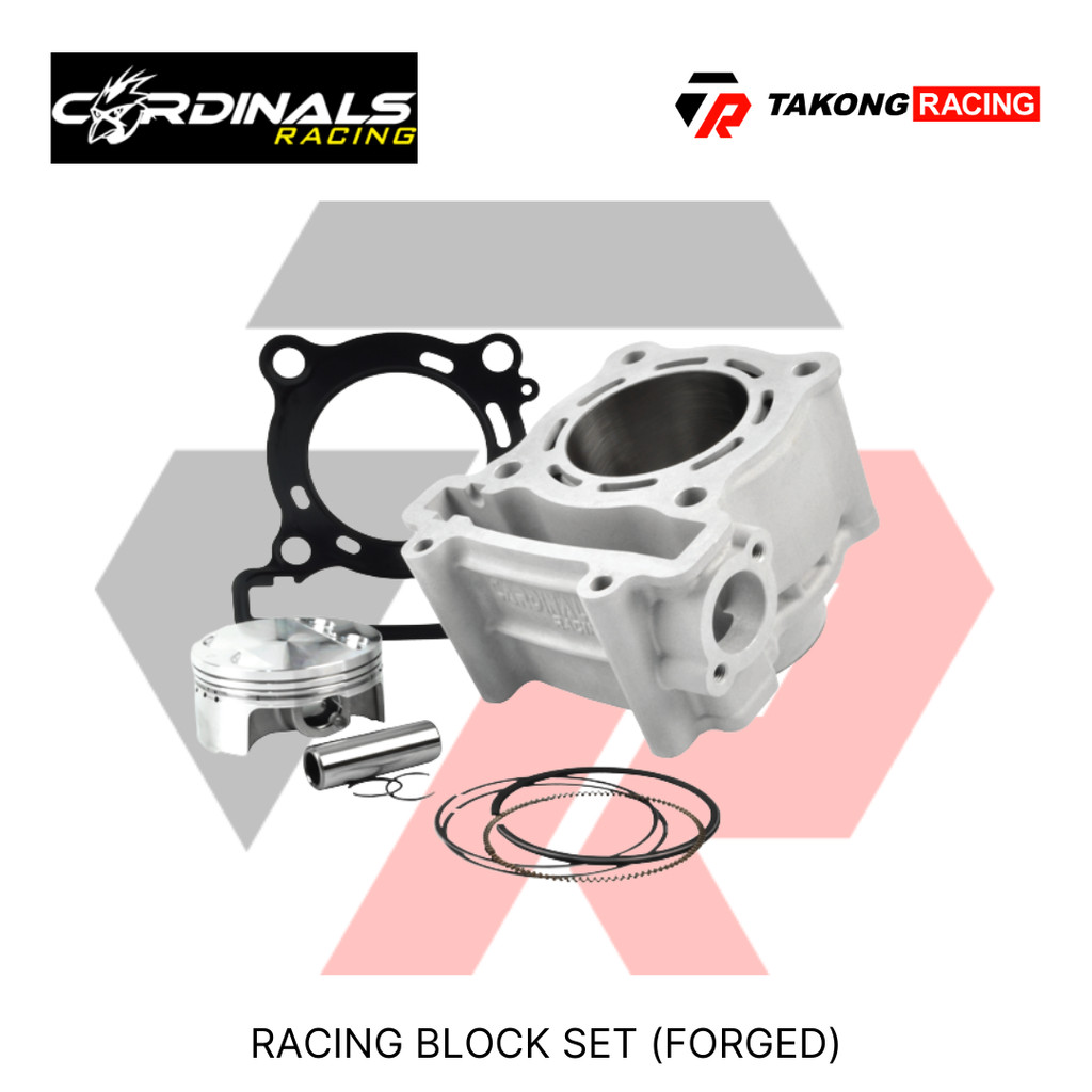 ชุดบล็อคแข่งปลอม Cardinals Racing 63MM - LC135