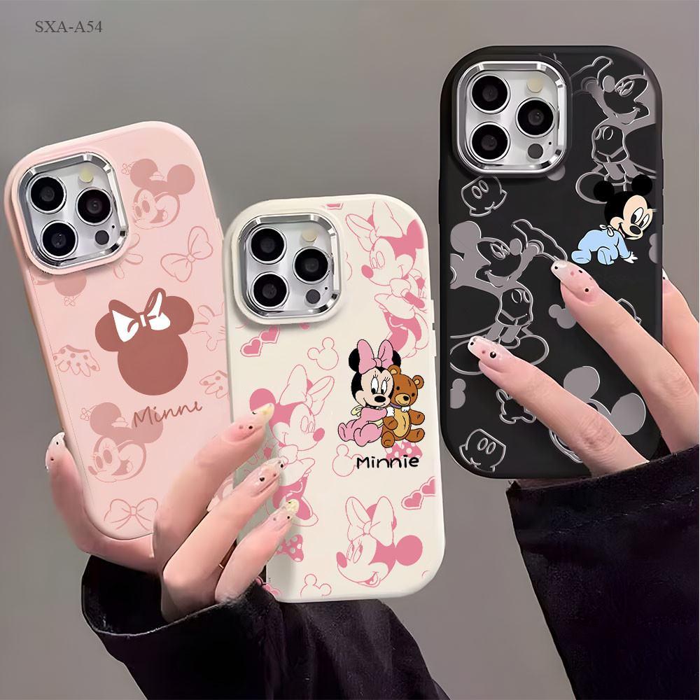 เคสนุ่มเ For Samsung Galaxy A55 A54 A53 A50S A06 A16 A04S A05 A05S A50 A51 A15 A12 A14 A02 A03 A03S A23 A24 4G 5G PM