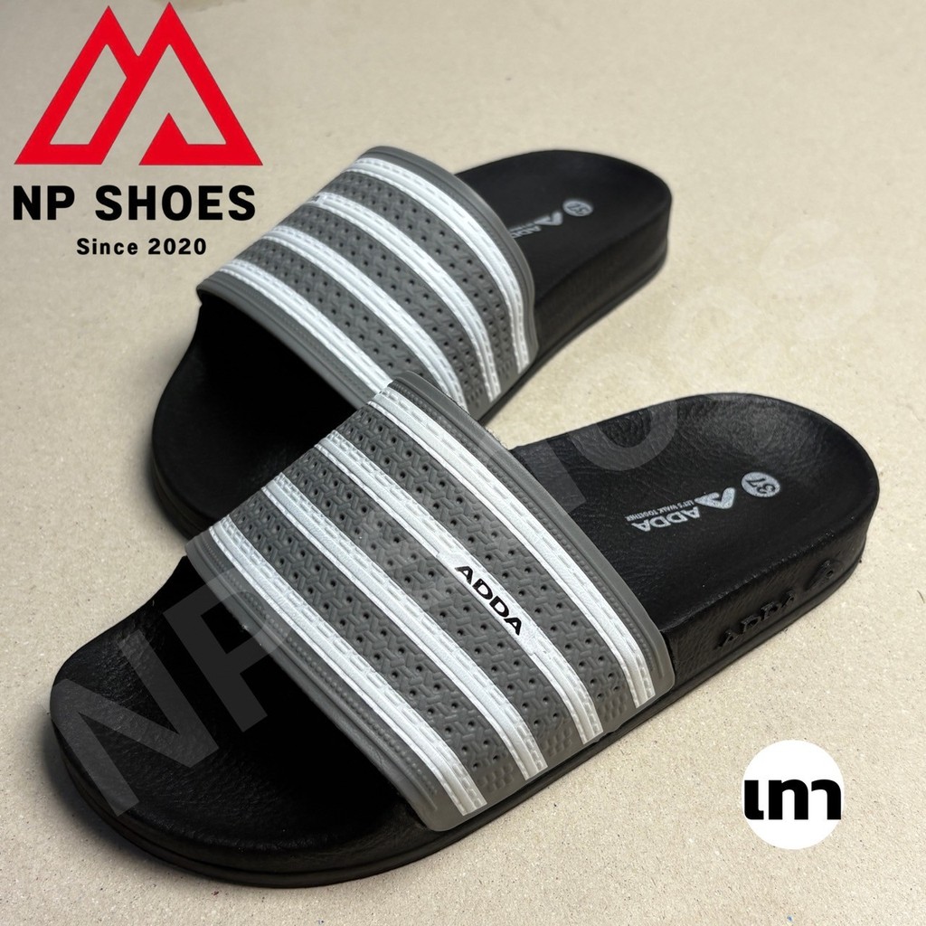 (ลูกค้าใหม่ราคา1บาท)🩴รองเท้า ADDA 7AD01 🩴แตะสวม PU adda แท้ 100% แตะผู้หญิง แตะผู้ชาย น้ำหนักเบา ไซร์ 36-43 - รูปที่ 4