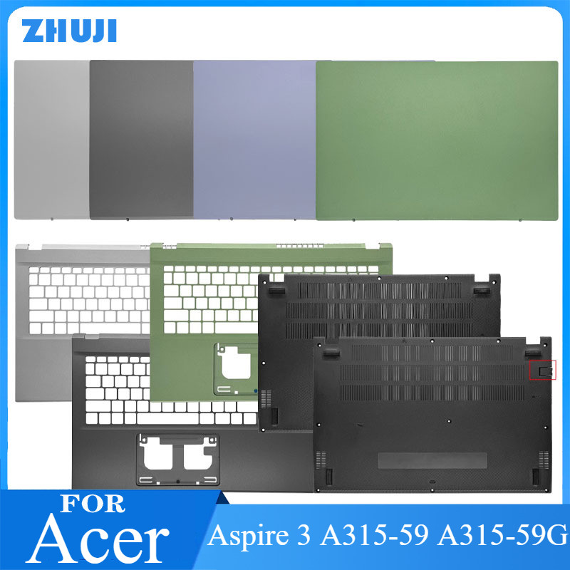 3 สําหรับ Acer Aspire A315-59 A315-59G แล็ปท็อปปกหลัง Lcd/ด้านหน้า/รอบ/ด้านล่าง/บานพับพลาสติก pxs