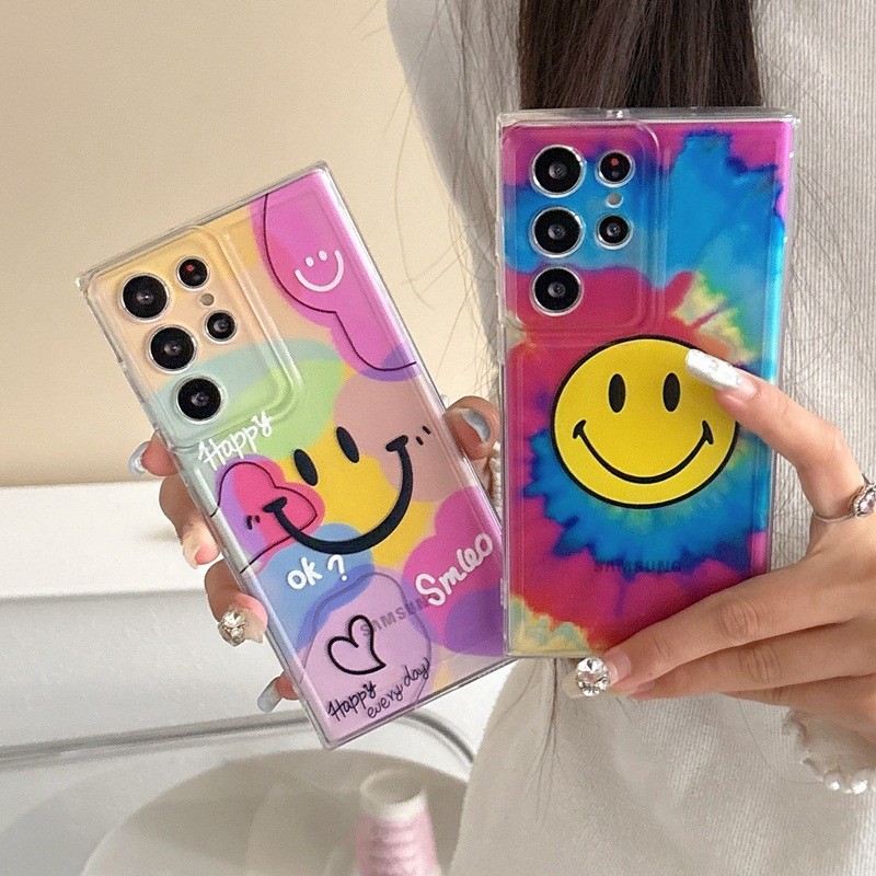 สําหรับRealme C85 C71 C75 C61 C63 C67 C65 C53 C55 C35 5 5i 6i 5S C3 6 7 8 9 10 11 12 13 14 15 Pro Plus 11X 12X 14X 15GฝาครอบS Smile ปลอกใส่โทรศัพท์แบบนิ่มใส