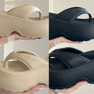 รองเท้าผู้หญิงสีดำแบบคีบ ส้นสูงสำหรับวันพักผ่อน