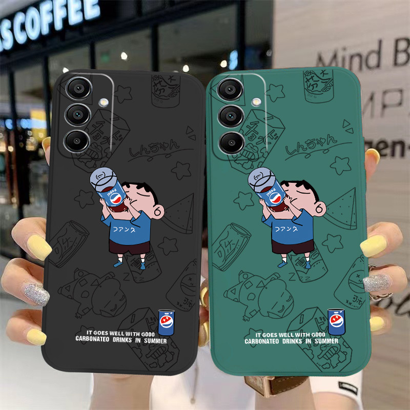 เคส Samsung A16 / A34 5G / A35 5G / A24 4G / A25 5G tpu ฟรีเชือกเส้นเล็กแฟชั่นเคสโทรศัพท์แบบนิ่ม KCXX - รูปที่ 4
