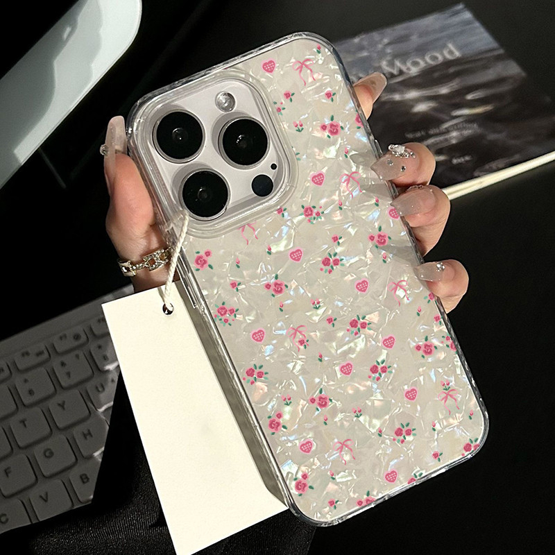 Kidme🔥จากประเทศไทย เคส ไอโฟน เงิน กระแส อ่อนนุ่ม TPU สำหรับ iPhone 11 15 12 14 13 16 Pro Max 14/15 PLUS  X/XS XR การ์ตูน