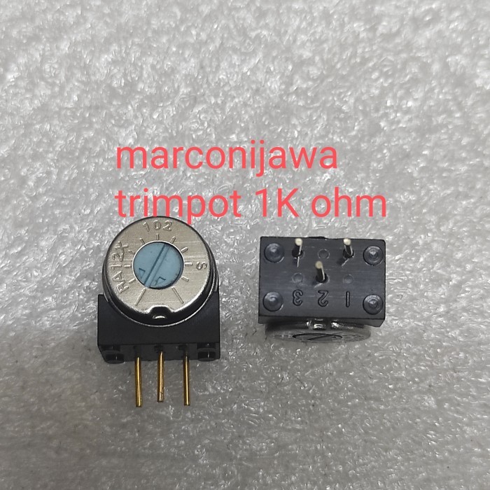 AS01 ตัดแต่งพอต VR1K ohm japan RA12X 102