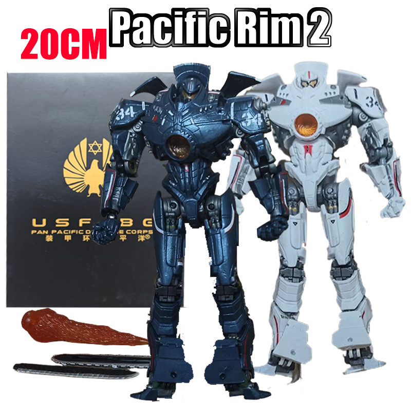 Pacific Rim Uprising Gipsy Danger Action Figure Gipsy Danger สีดําเครื่องประดับตกแต่งของเล่นเด็ก Boy