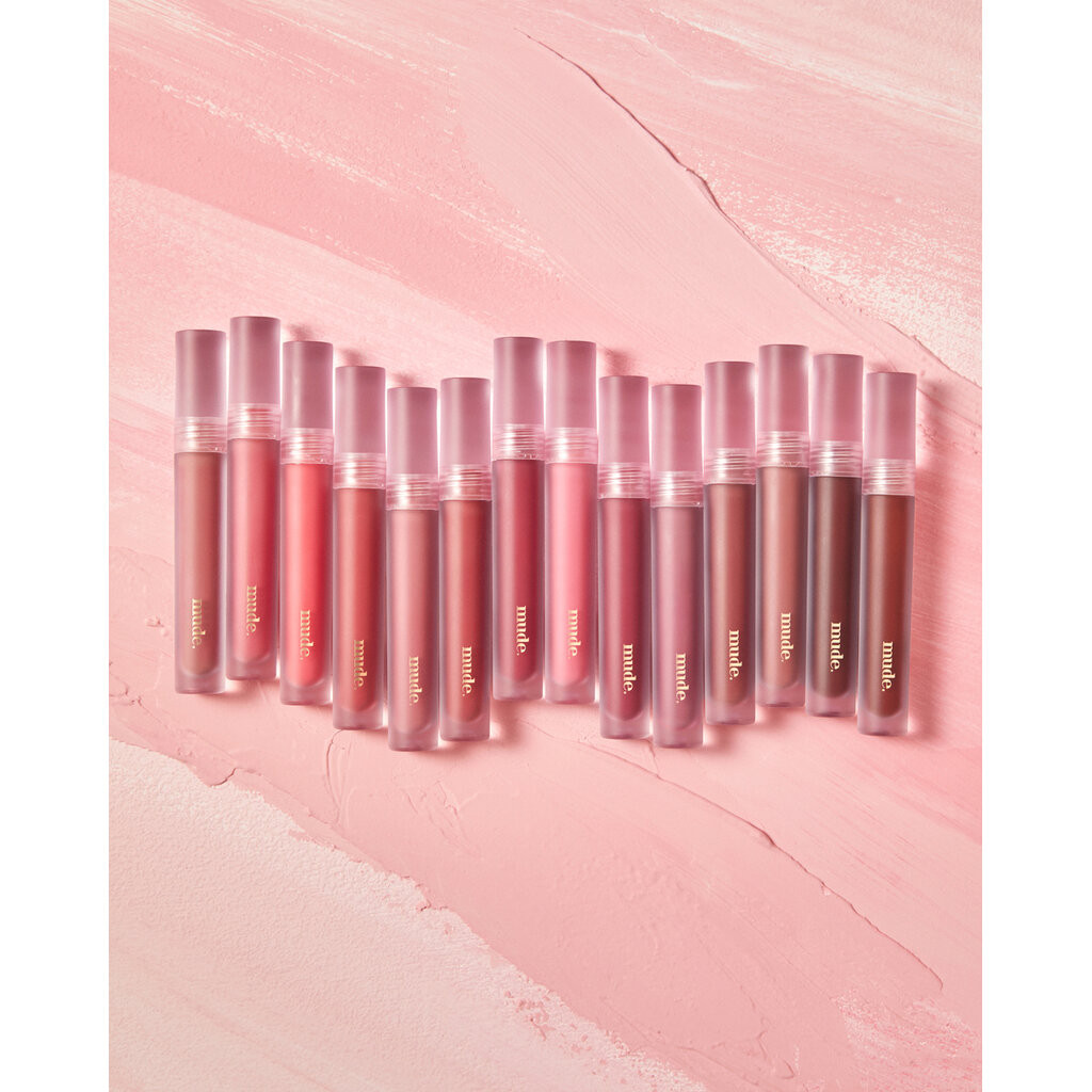 [SALE] MUDE SOFT BLUR TINT 3 G. ( ลิปทิ้น เนื้อแมท เครื่องสำอางค์) exp2026/05