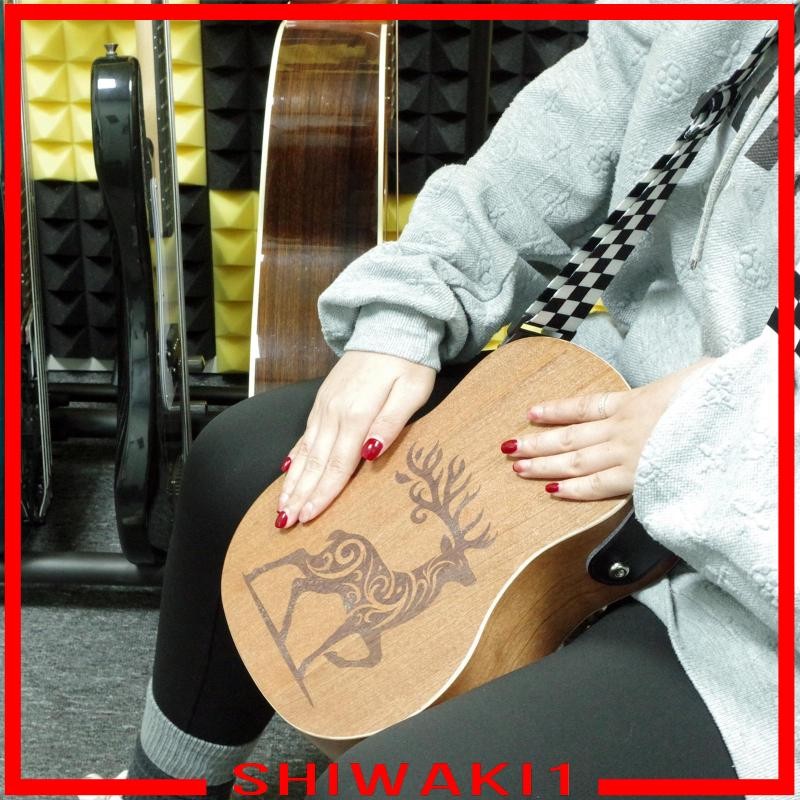 [Shiwaki1] กลอง Cajon แบบพกพา Travel Cajon กลองสําหรับเพลงแสดงการเล่นประสิทธิภาพ