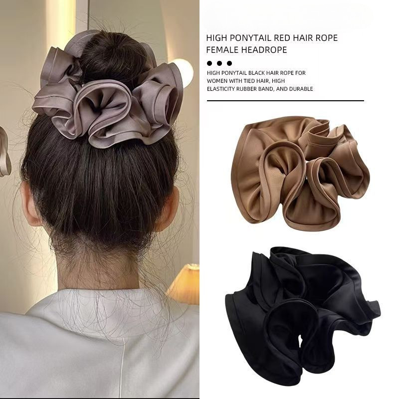 3 ชิ้น Mori Scrunchie อุปกรณ์เสริมผมผู้หญิงพรีเมี่ยมผมสายไฟ Headflower ฝรั่งเศส Headwear ผมหางม้าแถบคาดศีรษะ