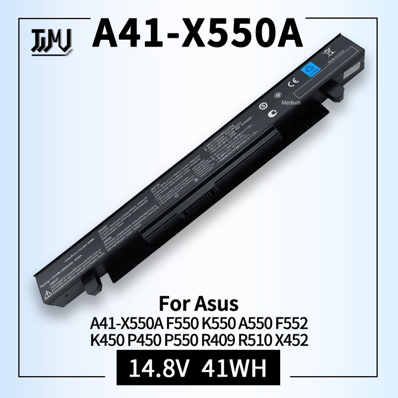 High Performance Laptop Battery for Asus X550 A41-X550 A41-X550A F550 K550 A550 F552 K450 P450 P550 