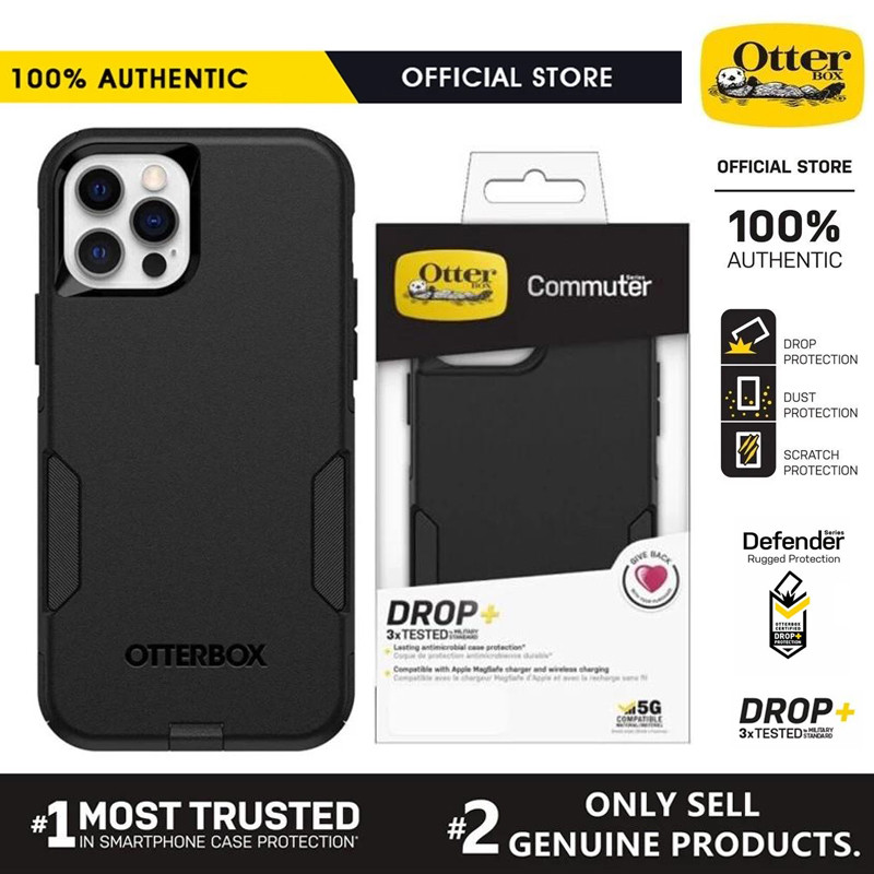 OtterBox Case Commuter Series สําหรับ IPhone 16ProMax 14 15 16 Plus 12 13 14 15 16 Pro Max 12mini 13mini 11pro 11promax Otter กล่องกันกระแทกฝาหลัง