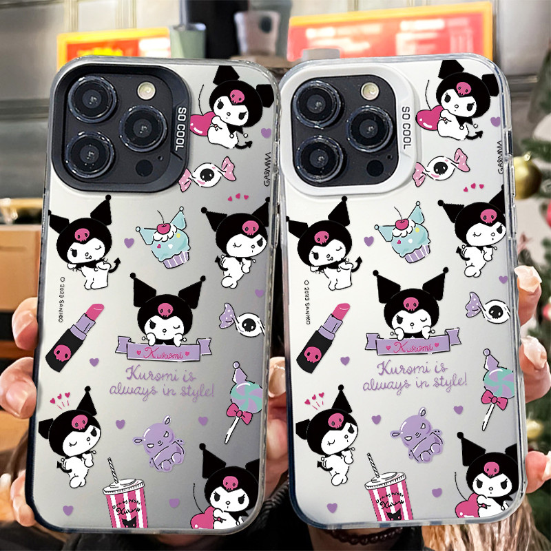 พร้อมสง เคสไอโฟน16 ลายคุโลมีเต็มจอ เคสแฟชั่น case for รูปที่ 2