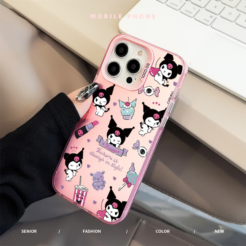 พร้อมสง เคสไอโฟน16 ลายคุโลมีเต็มจอ เคสแฟชั่น case for รูปที่ 4