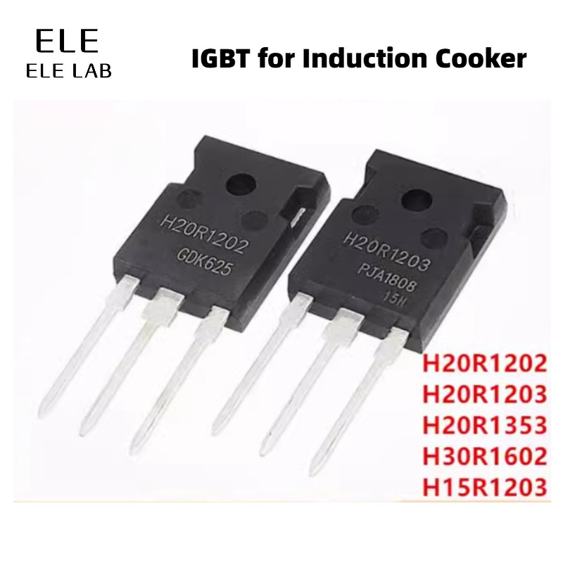 Original H15R1203 H20R1202 H20R1203 H20R1353 H30R1602 IGBT ทรานซิสเตอร์สําหรับเตาแม่เหล็กไฟฟ้า