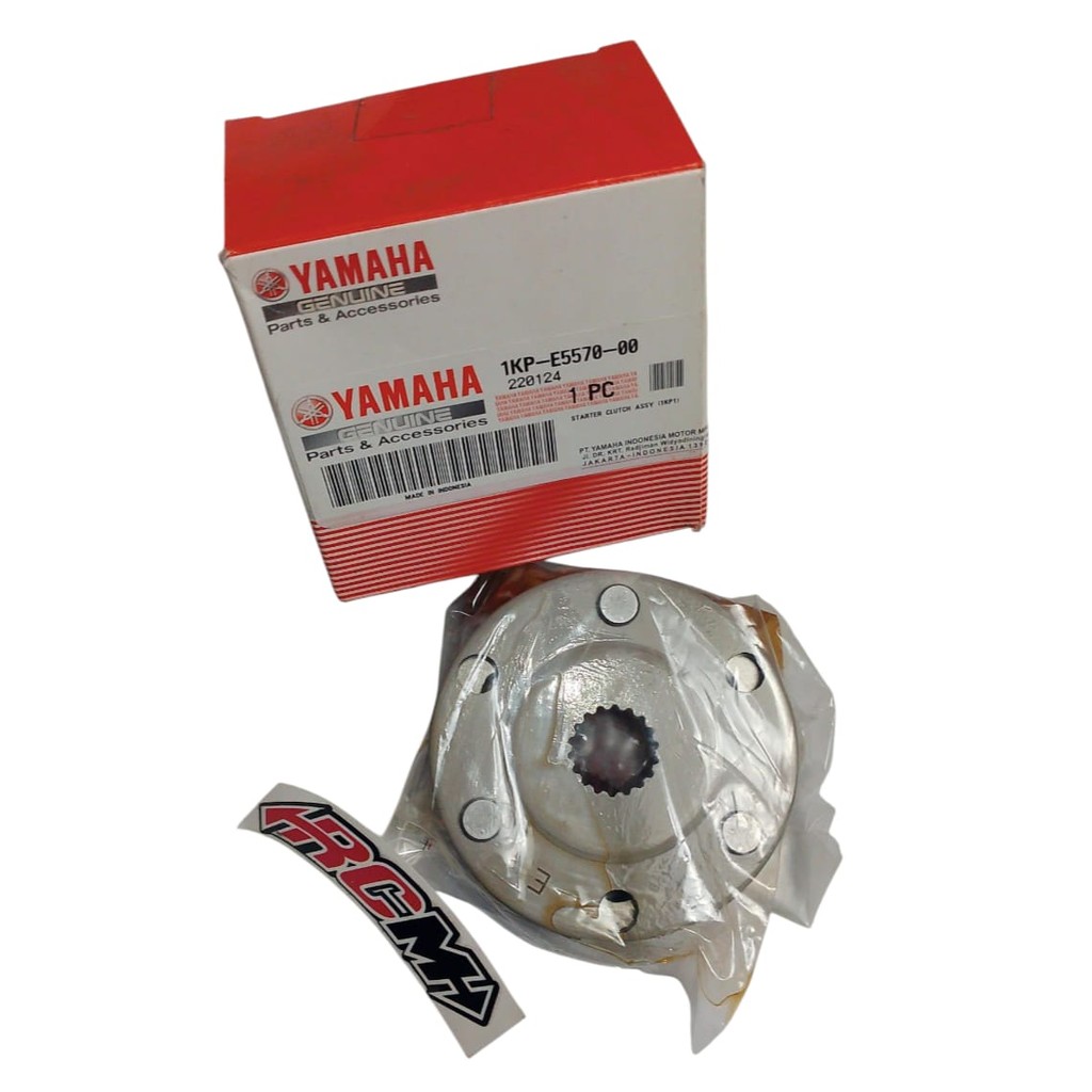 1KP-E5570-0-00 STARTER CLUTCH ASSY AUTOMATIC STARTER ONE WAY SOUL GT 115 MIO J XEON ORIGINAL YAMAHA 