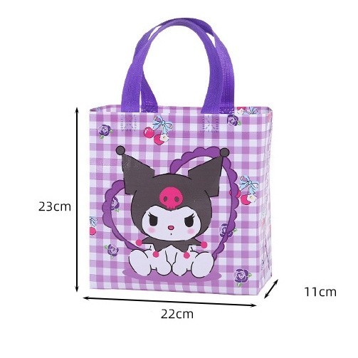 น่ารักๆพร้อมส่ง กระเป๋าถือ ลายการ์ตูน ถุงผ้าไม่ทอ ผ้าสปันบอนด์ ถุงหิวช้อปปิ้ง