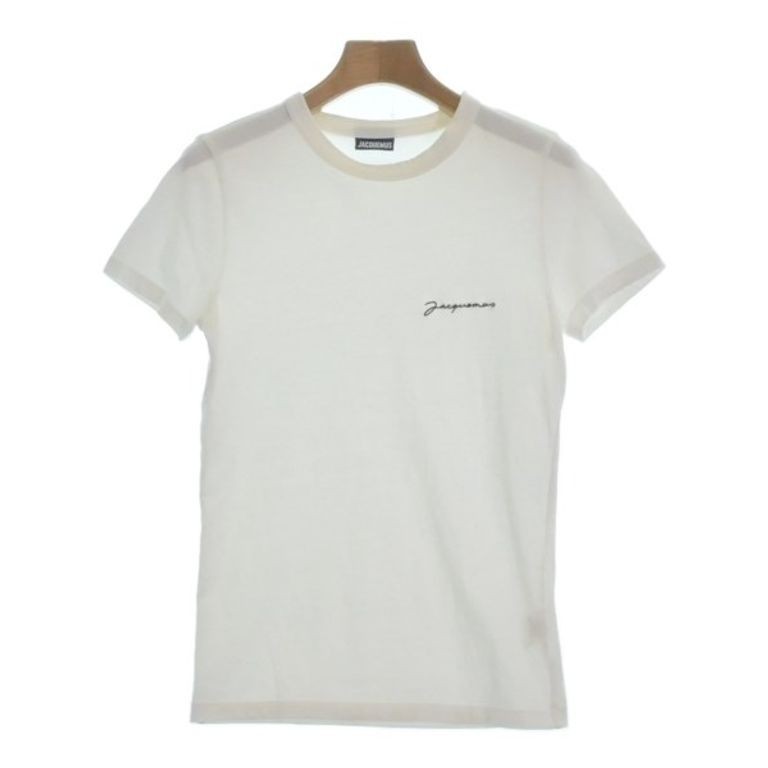 JACQUEMUS emu Que Tshirt Shirt Women White Direct from Japan Secondhand