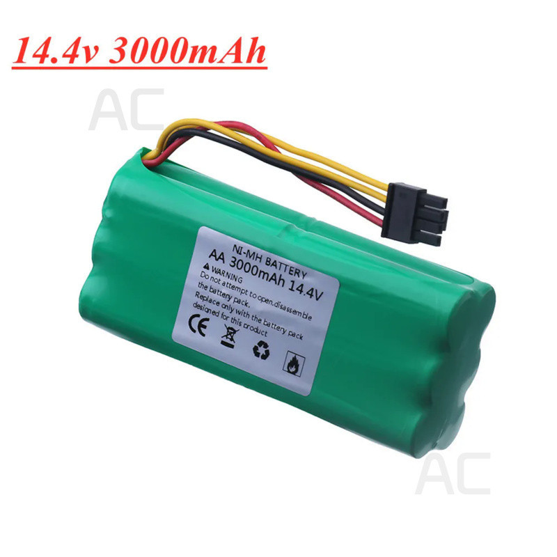 AC 14.4V Ni-MH 2500MAH/3000MAH Rechargeable battery for Ecovacs Deebot Deepoo X600 ZN605 ZN606 ZN609
