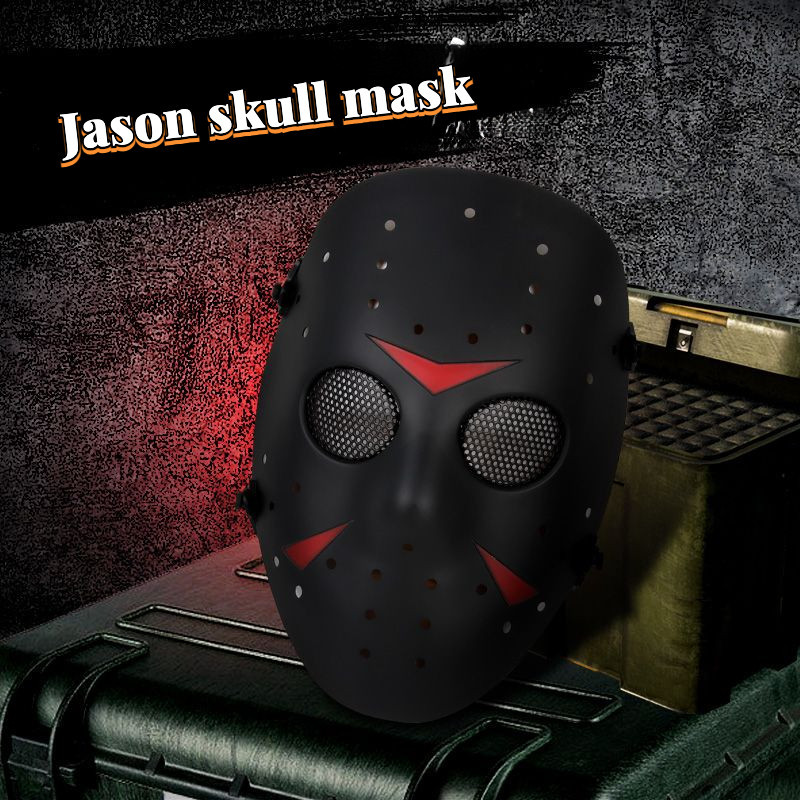 หน้ากากคอสเพลย์ รูปหัวกะโหลก Jason สําหรับปาร์ตี้ฮาโลวีน