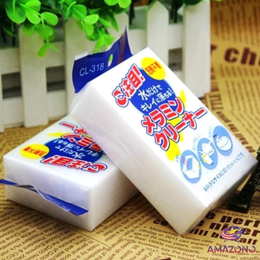 Amaz ฟองน้ำมหัศจรรย์ ฟองน้ำนาโน **สินค้าพร้อมส่ง** magic sponge